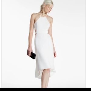 Halston Heritage Cutout Crepe Dress Size 10